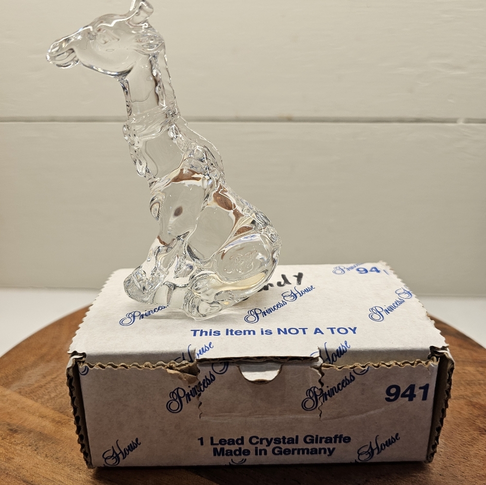 Vintage Princess House Lead Crystal Animal Collection – 8 Pieces w/ Boxes - Picture 2 of 9